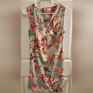 Colorful Paisley Dress